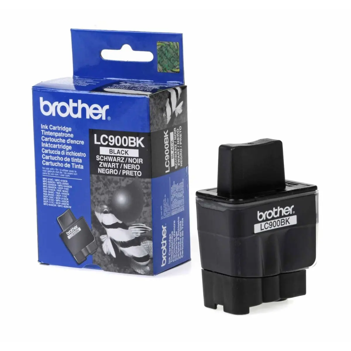 ГЛАВА ЗА BROTHER MFC 210C/410CN/620CN/3240CN/3340CN/5540CN/5840CN/DCP 110C/310CN/1835CN/1840C/1940CN/2440C - Black - PN LC900BK (LC-900BK)