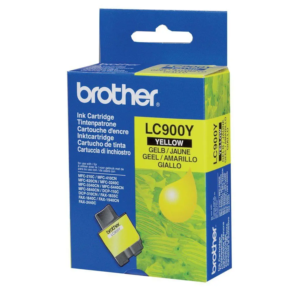 ГЛАВА ЗА BROTHER MFC 210C/410CN/620CN/3240CN/3340CN/5540CN/5840CN/DCP 110C/310CN/1835CN/1840C/1940CN/2440C - Yellow - PN LC900Y (LC-900Y)