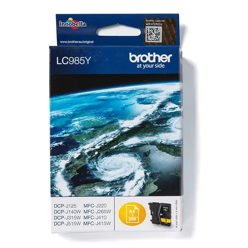 Κεφαλή εκτύπωσης για BROTHER MFC J220/J265/J410/J415/J615/DCP J125/J315/J515 - Κίτρινο - PN LC985Y (LC-985Y) - 1