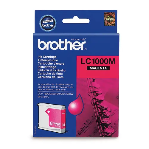 Cap de imprimare pentru BROTHER MFC 240C/440C/465/660/680/845/885/DCP 130C/330/350/540/560/750/770 - Magenta - PN LC1000M (LC-1000M) - 1