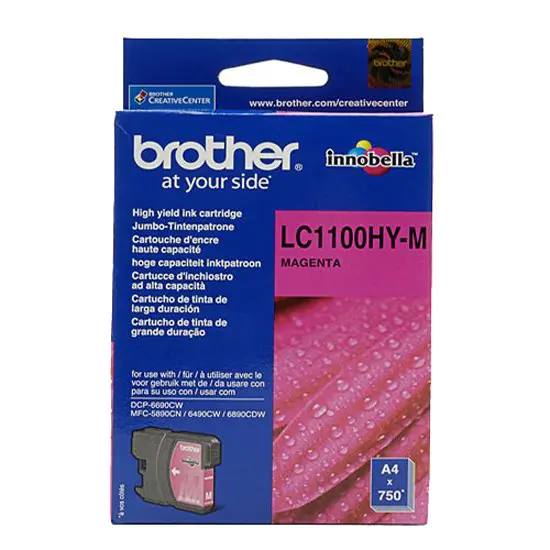 ГЛАВА ЗА BROTHER MFC 6490CW/DCP 6690CW - Magenta - HIGH CAPACITY - PN LC1100HYM (LC-1100HYM)