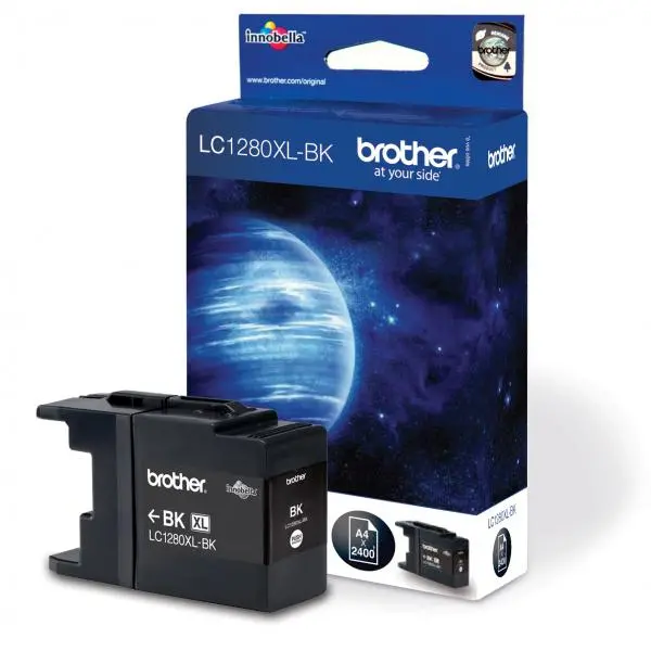 Κεφαλή εκτύπωσης για BROTHER MFC J6510/J6910 - ΥΨΗΛΗΣ ΧΩΡΗΤΙΚΟΤΗΤΑΣ - Μαύρο - PN LC1280XLBK (LC-1280XLBK)
