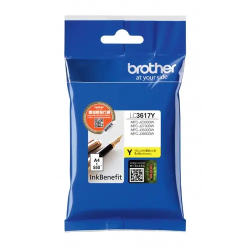 CAP DE IMPRIMARE PENTRU BROTHER MFC J2330DW/J3530DW/J3930DW - Galben - PN LC3617Y (LC-3617Y) - 1