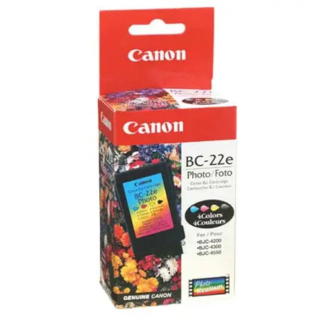 ГЛАВА ЗА CANON BUBBLE JET 2000/4200/4300/4400/4550/4650/5000 - BC-22e (BC22e) - Photo - 4 colors - OUTLET - 0902A002