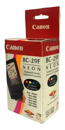 ГЛАВА ЗА CANON BJC 4000/4100/4200/4550 - Fluorescent - 4 colors - OUTLET - BC29F (BC-29F) - 0904A002