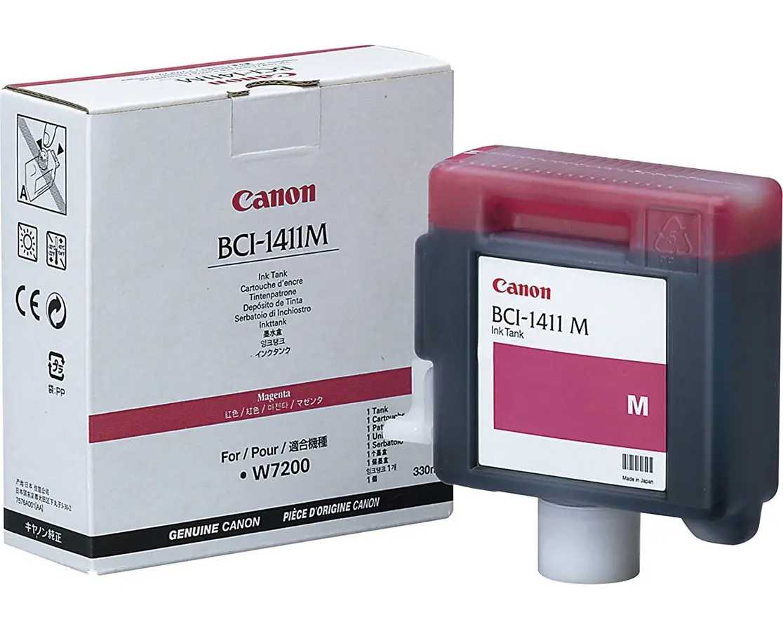 ГЛАВА ЗА CANON W7200/W8200/W8400 - Magenta - ink tank - BCI-1411M (BCI1411M) - PN 7576A001