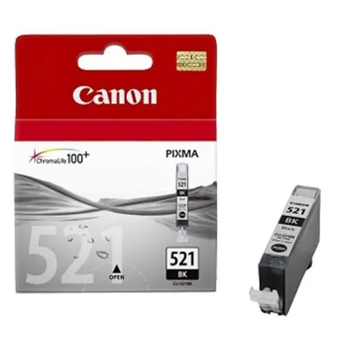 ГЛАВА ЗА CANON PIXMA iP 3600/4600/4700/MP 540/550/620/630/640/980/990/MX 860/870 - Black - ink tank - /521/ - CLI-521B (CLI521B) - PN 2933B001