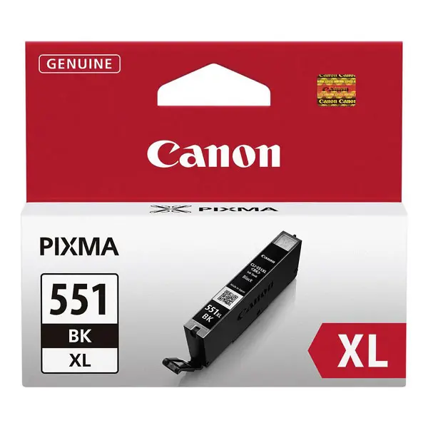 CAP PENTRU CANON PIXMA IP 7250/PIXMA MG 5450/6350 - Negru - rezervor de cerneală - /551/ - CAPACITATE MARE - CLI-551XLBK (CLI551XLBK) - PN 6443B001