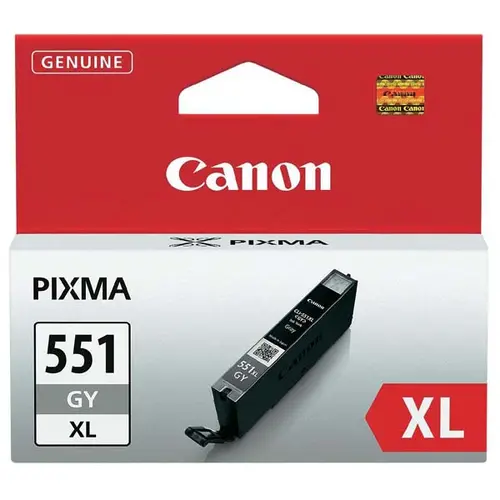 CAP PENTRU CANON PIXMA IP 7250/PIXMA MG 5450/6350 - Gri - rezervor de cerneală - CAPACITATE MARE - /551/ - CLI-551XLGY (CLI551XLGY) - PN 6447B001 - 1