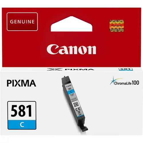 CAP PENTRU CANON PIXMA TR 7550/8550/TS 6150/6151/8150/8151/8152/9150/9155 - Cyan - rezervor de cerneală - /581/ - CLI-581C (CLI581C) - PN 2103C001 - 1