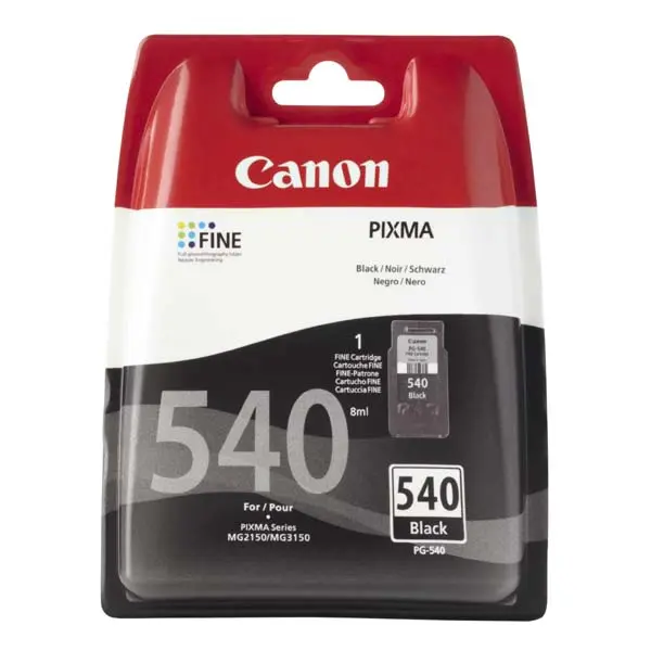 ГЛАВА ЗА CANON PIXMA MG2140/MG2150/MG3140/MG3150 - Black - ink cartridge - /540/ - PG-540 (PG540) - PN 5225B005