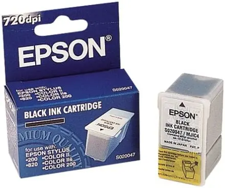 CAP PENTRU EPSON STYLUS COLOR II - Negru - OUTLET - PN S020047 - 1