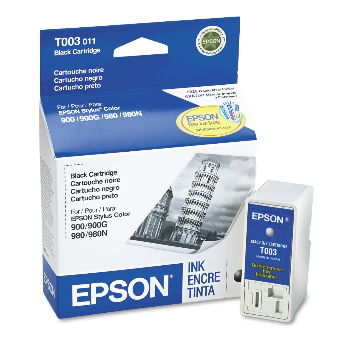 CAP DE PRINTARE PENTRU EPSON STYLUS COLOR 900/980N - Negru - OUTLET - PN T003011