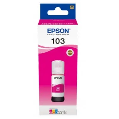 ΜΠΟΥΚΑΛΙ ΜΕΛΑΝΙΟΥ ΓΙΑ EPSON L1110/L3100/L3101/L3110/L3150/L5190 - /103/ - EcoTank - Ματζέντα - Μπουκάλι μελανιού - PN C13T00S34A