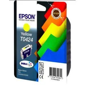 CAP DE IMPRIMARE PENTRU EPSON STYLUS C82/CX 5100/5200 - Galben - OUTLET - PN T0424 - A - 1