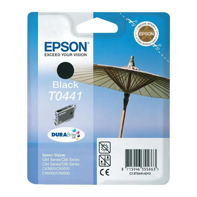 ΚΕΦΑΛΗ ΕΚΤΥΠΩΣΗΣ ΓΙΑ EPSON STYLUS C64/C66/C84/CX 3600/3650/6400/6600 - Μαύρο - PN C13T04414010
