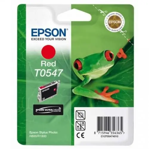 Cap de imprimare pentru EPSON STYLUS PHOTO R 800/1800 - Roșu - PN C13T05474010 - 1