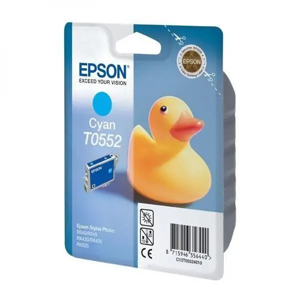 Cap de imprimare pentru EPSON STYLUS PHOTO R240/R245/RX420/RX425/RX520 - Cyan - OUTLET - PN C13T05524010