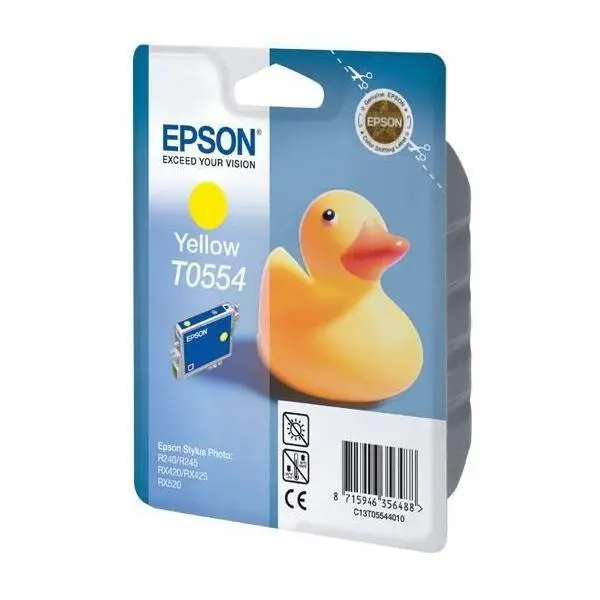Cap de imprimare pentru EPSON STYLUS PHOTO R240/R245/RX420/RX425/RX520 - Galben - OUTLET - PN C13T05544010