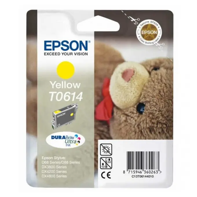Κεφαλή εκτύπωσης για EPSON STYLUS D88 Photo Edition/D68Pe/D88PE/DX 4800/4850/4200/3800/3850 - Κίτρινο - PN C13T061440