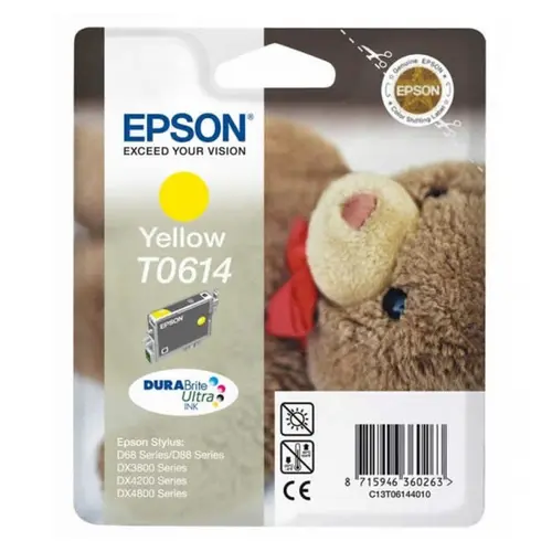 Κεφαλή εκτύπωσης για EPSON STYLUS D88 Photo Edition/D68Pe/D88PE/DX 4800/4850/4200/3800/3850 - Κίτρινο - PN C13T061440 - 1