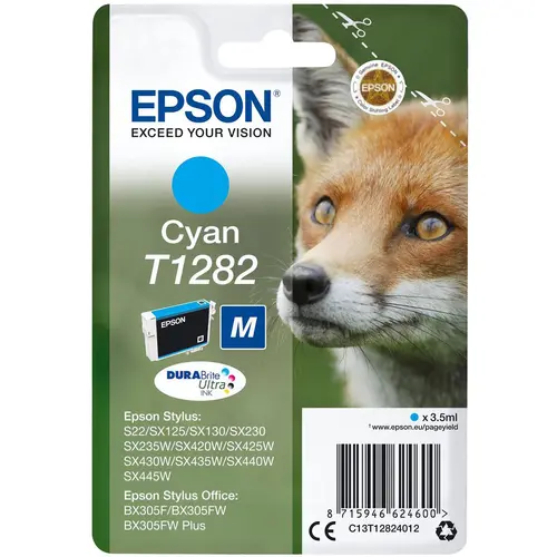 ГЛАВА ЗА EPSON STYLUS S22/SX 125/130/230/235/420W/425W/430W/435W/438W/440W/BX 305F - Cyan - PN C13T12824010