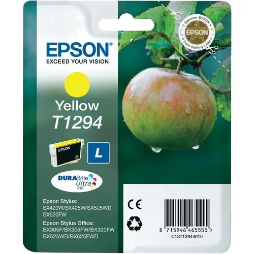 CAP DE IMPRIMARE PENTRU EPSON STYLUS SX 425W/525WD/BX 305F/320FW/625FWD - Galben - PN C13T12944011 - 1