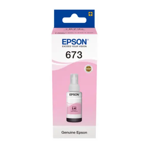 БУТИЛКА МАСТИЛО ЗА EPSON EcoTank L800/L810/L850/L1800/L805 - Ink Bottle - Light Magenta - /673/ - T6736 - PN C13T67364A