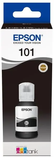 БУТИЛКА МАСТИЛО ЗА EPSON 101 за L4150/L4160/L6160/L6170/L6190 - /101/ - EcoTank - Black - Ink Bottle - PN C13T03V14A