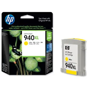 Cap de imprimare pentru HEWLETT PACKARD Officejet Pro 8000/8500 - CAPACITATE MARE - Galben - /940XL/ - PN C4909AE - 1