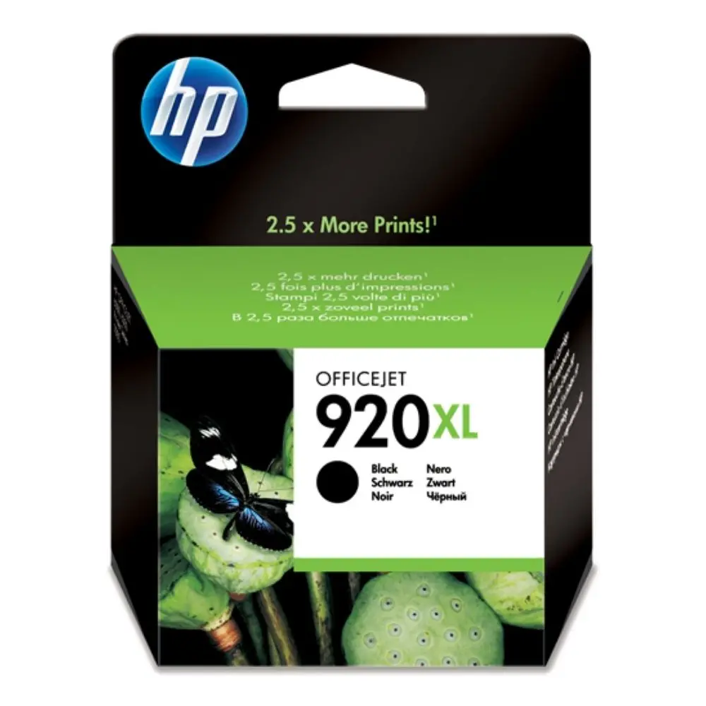 Cap de imprimare pentru HEWLETT PACKARD Officejet 6000/6500 Series - CAPACITATE MARE - Negru - /920XL/ - PN CD975AE