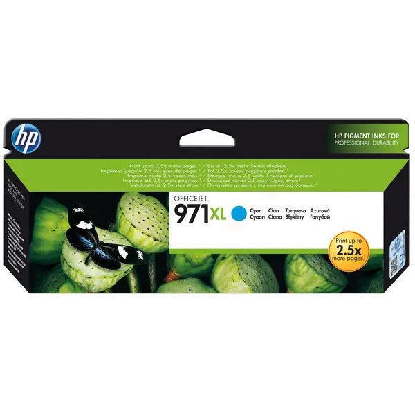 Κεφαλή εκτύπωσης για HEWLETT PACKARD Officejet Pro X451/X476/X551/X576 - ΥΨΗΛΗΣ ΧΩΡΗΤΙΚΟΤΗΤΑΣ - Κυανό - /971XL/ - PN CN626AE