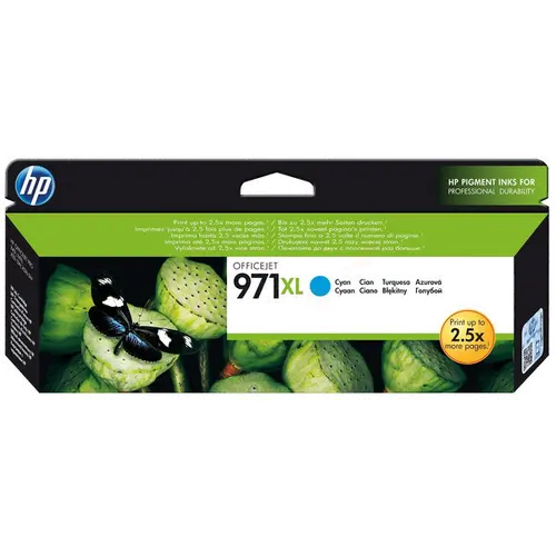 ГЛАВА ЗА HEWLETT PACKARD Officejet Pro X451/X476/X551/X576 - HIGH CAPACITY - Cyan - /971XL/ - PN CN626AE