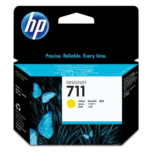 Cap de imprimare pentru HEWLETT PACKARD Designjet T120/T520 e-Printer seria - Galben - /711/ - PN CZ132A - 1