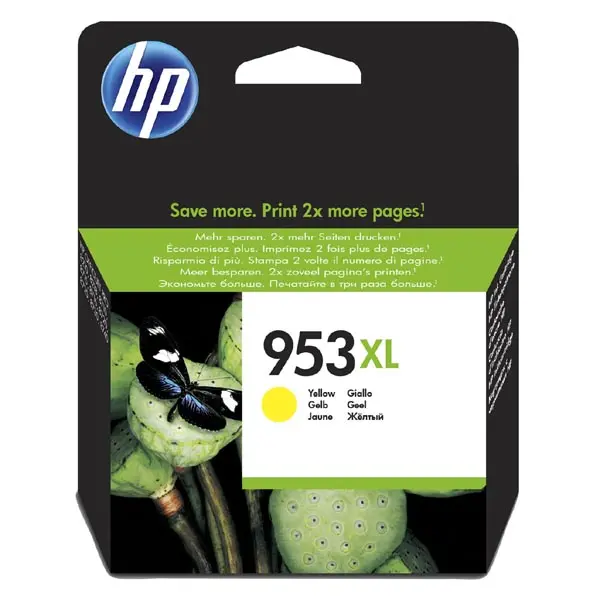 ГЛАВА ЗА HEWLETT PACKARD Officejet Pro 8210/8710/8715/8720/8725/8730/8740 - HIGH CAPACITY - Yellow - /953XL/ - PN F6U18AE