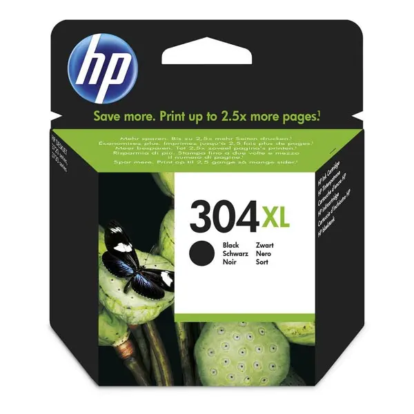 ГЛАВА ЗА HEWLETT PACKARD DeskJet 2620/2630 All-in-One Printers - Black - HIGH CAPACITY - /304XL/ - PN N9K08AE