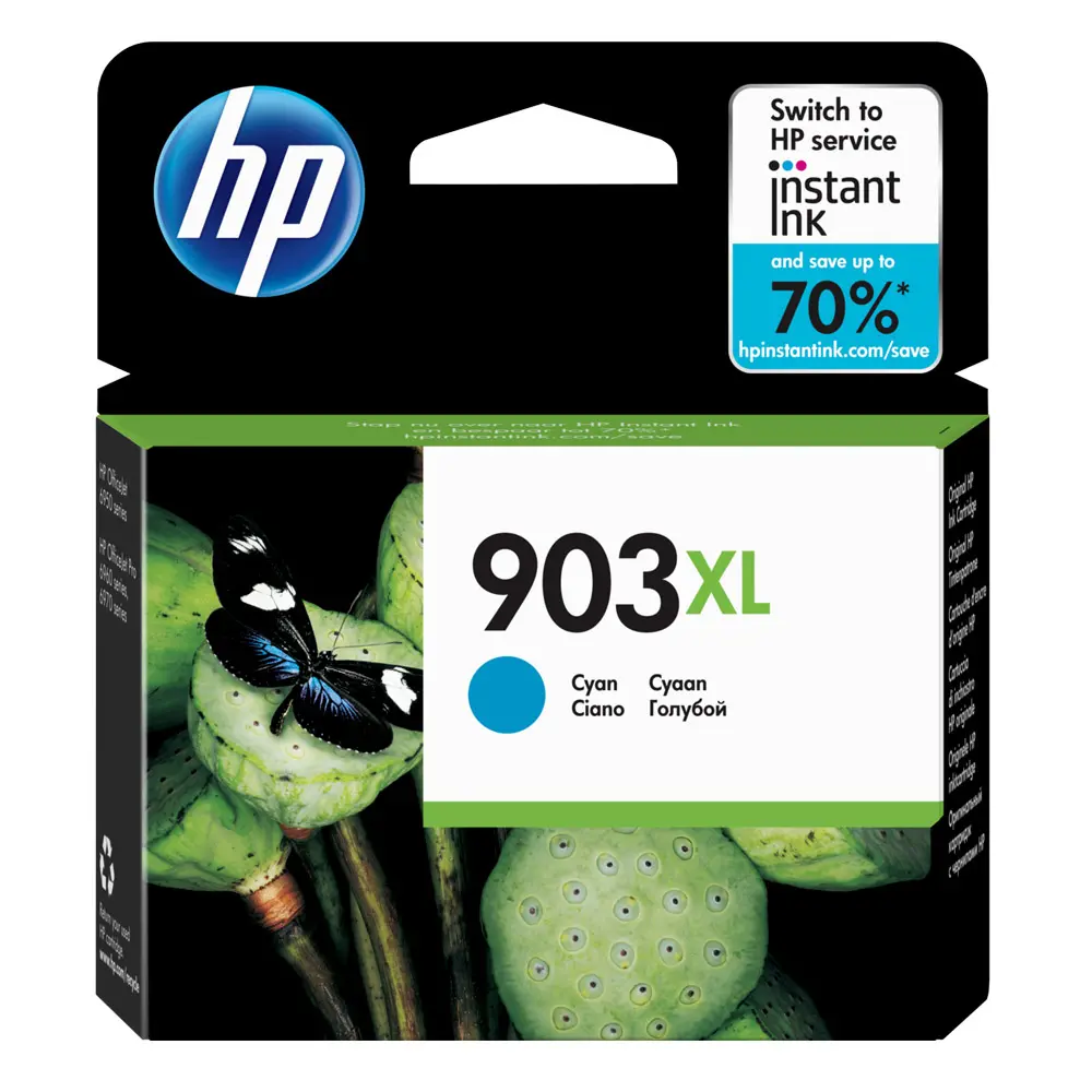 ГЛАВА ЗА HEWLETT PACKARD Officejet Pro 6960/6970 - HIGH CAPACITY - Cyan - /903XL/ - PN T6M03AE