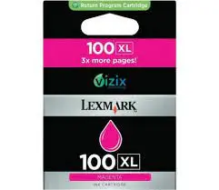 ГЛАВА ЗА LEXMARK S305/405/505/605/PRO 205/703/705/706/803/805/903/904/905 - Magenta - HIGH CAPACITY - Return program - /100XL/ - PN 14N1070E 