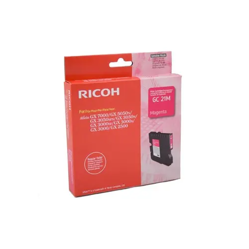 Κεφαλή εκτύπωσης για RICOH GX 3000/3050N/5050N - Magenta - Δοχείο μελανιού τζελ - Τύπος GC21M - PN 405534 - 1