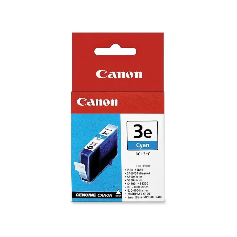 CAP DE IMPRIMARE PENTRU CANON i550/850/6100/6500/S400/S500/S600/S45000 - BJC-3000/BJC-6000 - Cyan - BCI-3eC (BCI3eC) - PN 4480A002
