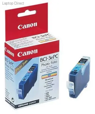 Κεφαλή εκτύπωσης για Canon S400/S450/S4500 - BJC-3000/BJC-6000 - Φωτογραφικό κυανό - BCI-3ePC (BCI3ePC) - 4483A002 - 1
