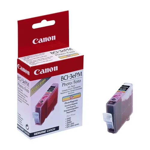 Cap de imprimare pentru Canon S400/S450/S4500 - BJC-3000/BJC-6000 - Magenta foto - BCI-3ePM (BCI3ePM) - 4484A002 - 1