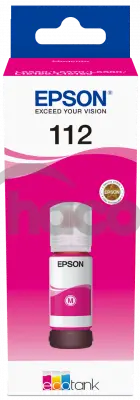 БУТИЛКА МАСТИЛО ЗА EPSON L6460/L6490/L6550/L6570/L11160/L15150/L15180/M15140 - /112/ - EcoTank - Magenta - Ink Bottle - PN C13T06C34A
