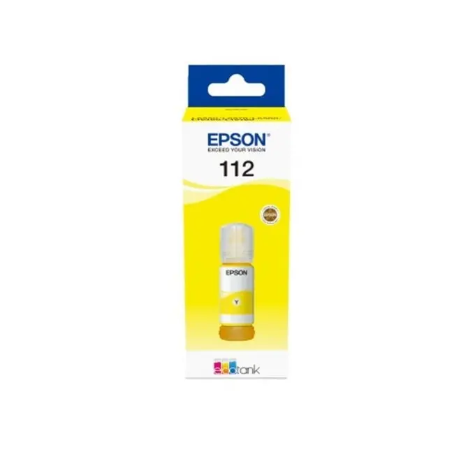 БУТИЛКА МАСТИЛО ЗА EPSON L6460/L6490/L6550/L6570/L11160/L15150/L15180/M15140 - /112/ - EcoTank - Yellow - Ink Bottle - PN C13T06C44A