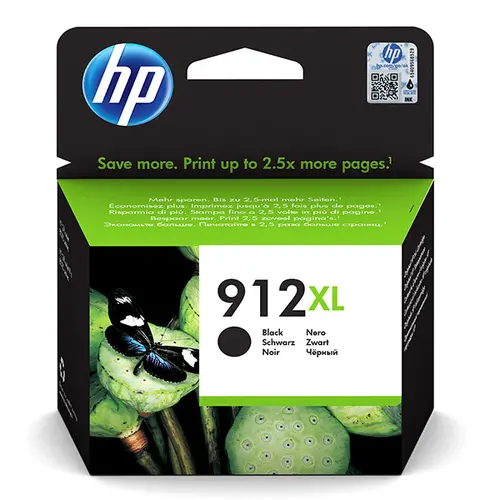 Κεφαλή εκτύπωσης για Hewlett Packard OfficeJet 801x series/OfficeJet Pro 802x series - ΥΨΗΛΗΣ ΧΩΡΗΤΙΚΟΤΗΤΑΣ - /912XL/ - Μαύρο - PN 3YL84AE - 1