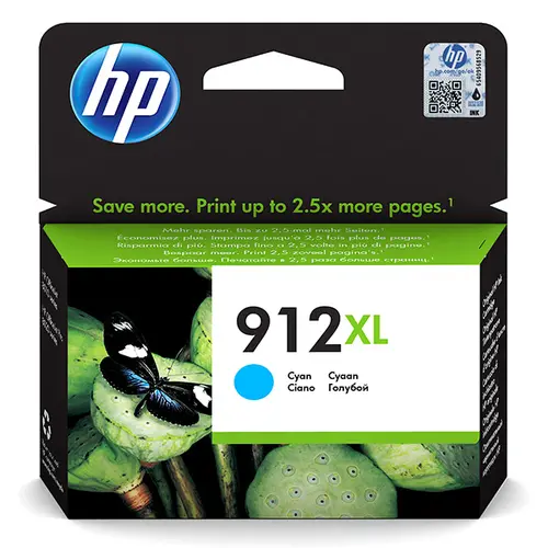 Κεφαλή εκτύπωσης για Hewlett Packard OfficeJet 801x series/OfficeJet Pro 802x series - ΥΨΗΛΗΣ ΧΩΡΗΤΙΚΟΤΗΤΑΣ - /912XL/ - Κυανό - PN 3YL81AE - 1