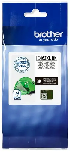 Κεφαλή εκτύπωσης για Brother MFC J2340DW/J3540DW/J3940DW - Μαύρο - ΥΨΗΛΗΣ ΧΩΡΗΤΙΚΟΤΗΤΑΣ - PN LC462XLBK (LC-462XLBK) - 1