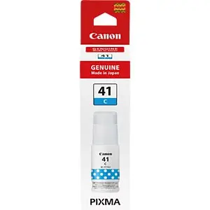 БУТИЛКА МАСТИЛО ЗА CANON PIXMA G1420/G2420/G2460/G3420/G3460 - /41/ - GI-41C (GI41C) - Ink Bottle - Cyan - PN 4543C001