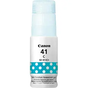 БУТИЛКА МАСТИЛО ЗА CANON PIXMA G1420/G2420/G2460/G3420/G3460 - /41/ - GI-41C (GI41C) - Ink Bottle - Cyan - PN 4543C001 - image 1