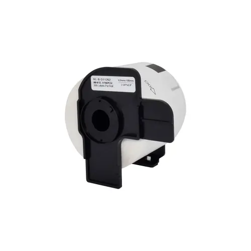 Bandă pentru imprimante de etichete BROTHER tip QL - Etichetă de expediere - 62 mm x 100 mm x 300 - DK11202 (DK-11202) - PN RL-BR-DK11202 - G&G - 2